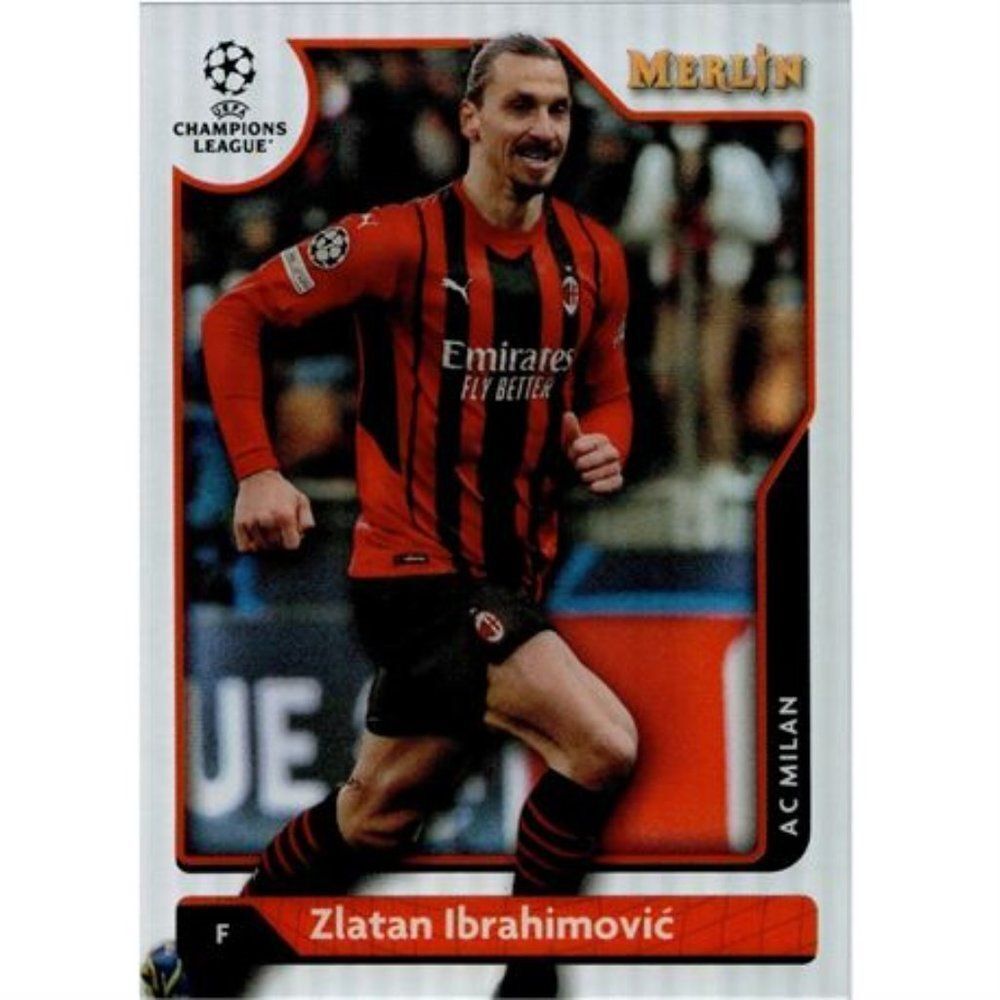 2022 ZLATAN IBRAHIMOVIC TOPPS MERLIN CAR